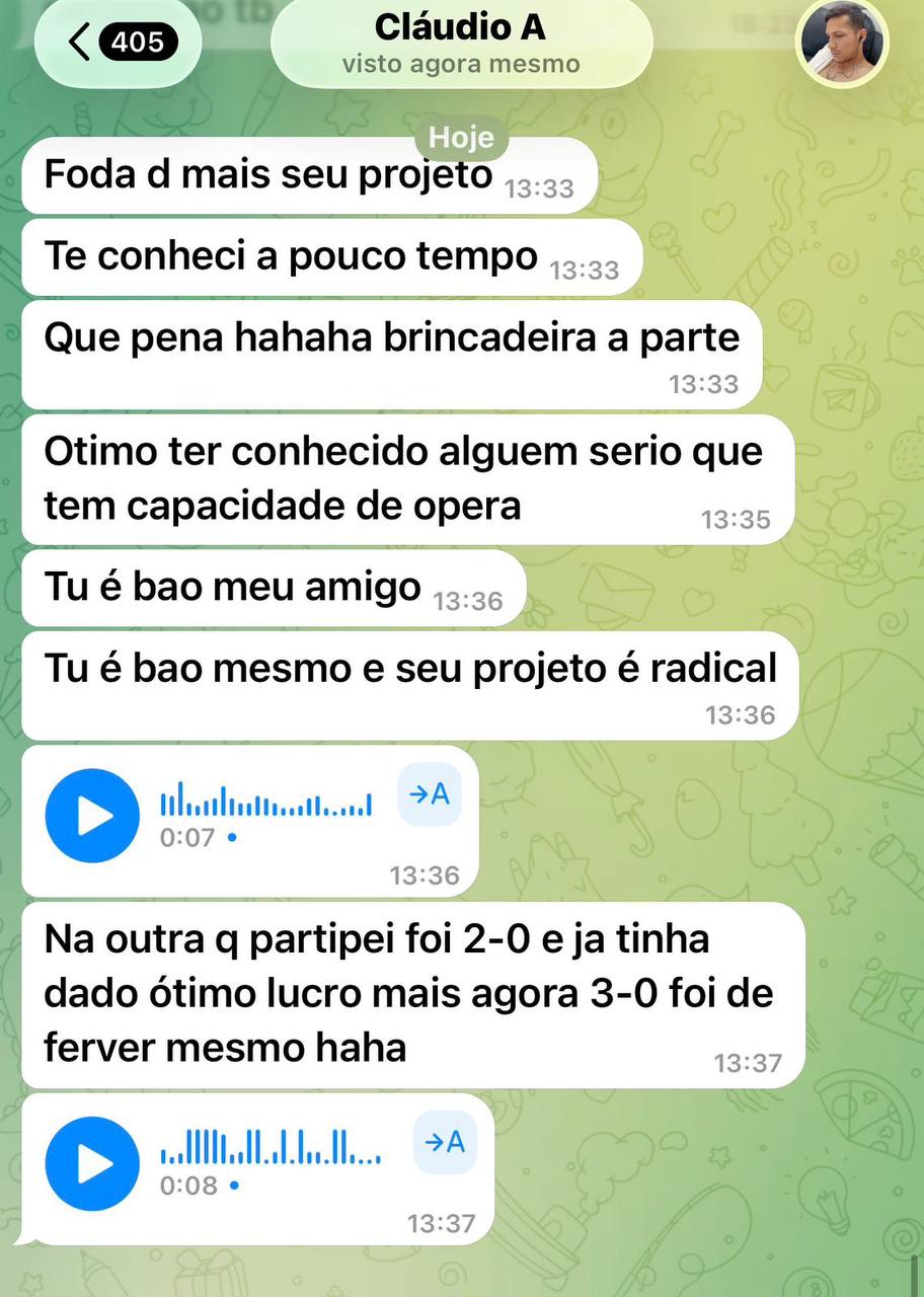 Feedback Cláudio